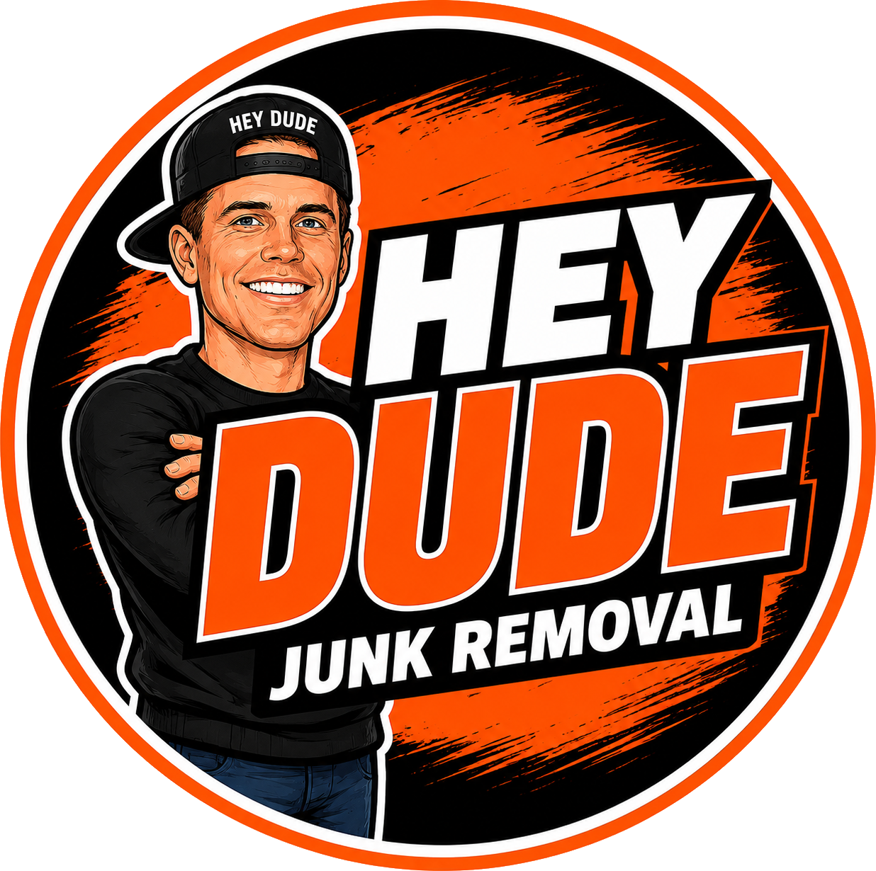 Hey Dude Junk Removal logo